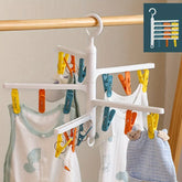 Rotating Foldable Clothes Drying Rack Hanger